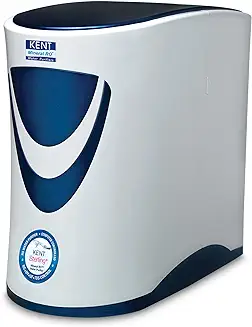 9. KENT Sterling Plus RO Water Purifier | 4 Years Free Service | Multiple Purification Process |RO + UV + UF + TDS Control | 6L Tank | 20 LPH Flow | Under the Counter | White