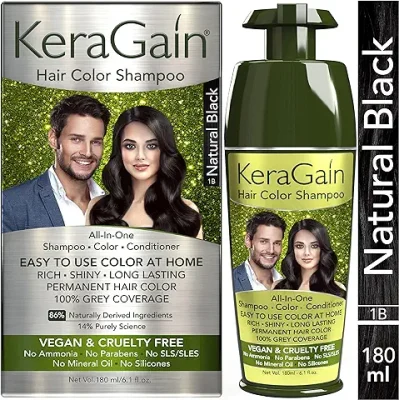 6. KeraGain Hair Color Shampoo