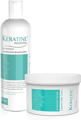 2. Keratine Professional Sulphate free Smooth shampoo and mask