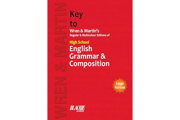 5. Key to Wren & Martin's Regular & Multicolour Edition of High School English Grammar & Composition