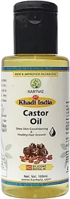 6. Khadi Natural Herbal Castor Oil for Hair Growth