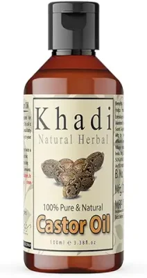 15. Khadi Natural Herbal Castor Oil For Hair Growth