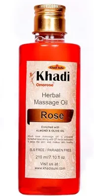 13. Khadi Omorose Rose massage Oil
