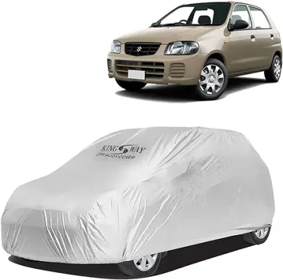 4. Kingsway Dustproof Car Body Cover Compatible with Maruti Suzuki Alto 800