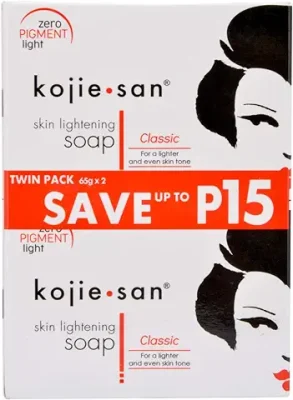 8. Kojie San Skin Whitening Soap 65g Pack of 2