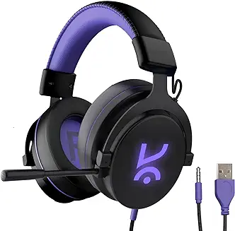 13. Kreo Beluga 3.5mm Over-Ear Wired Gaming Headphone