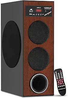 6. Krisons Thunder Speaker, Multimedia Home Theatre, Floor Standing Speaker, LED Display with Bluetooth, FM, USB, Micro SD Card, AUX Connectivity