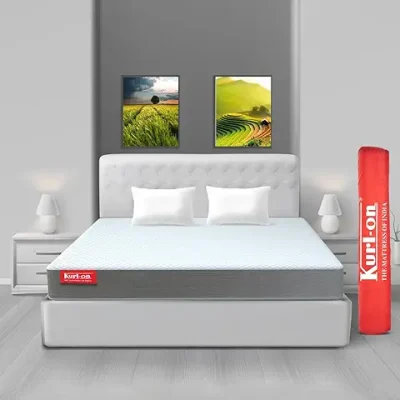 9. Kurl-On Mattress | Mattress King Bed, Orthopedic Mattress, 8-Inch Bed Mattress, Mattress King Size, Memory Foam Mattress (78x72x8 Inches, Medium Firm Support)