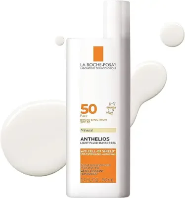 3. La Roche-Posay Anthelios Mineral Ultra-Light Face Sunscreen