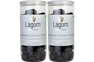 7. Lagom Gourmet Seedless Omani Dates 1 kg
