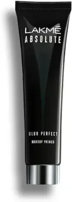 14. Lakme Absolute Blur Perfect Matte Face Primer, Peach, Makeup Primer for Poreless Smooth Long Lasting Makeup - Waterproof Brightening Makeup Base, 10ml