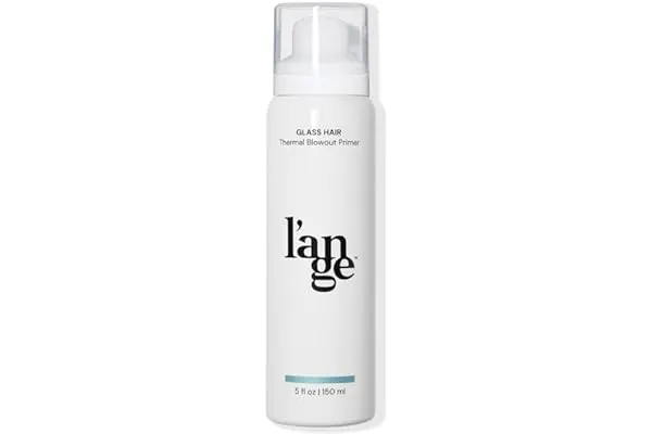 11. L'ange Glass Hair Thermal Blowout Primer | Creates a Lightweight, Humidity-resistant Barrier | Heat-activated Formula | Boost Smoothness and Shine