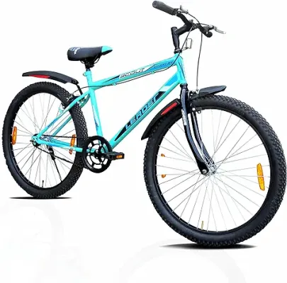 1. Leader Scout MTB 26T Mountain Bicycle/Bike Without Gear Single Speed for Men - Sea Green, Ideal for 10 + Years, Frame Size: 18 Inches