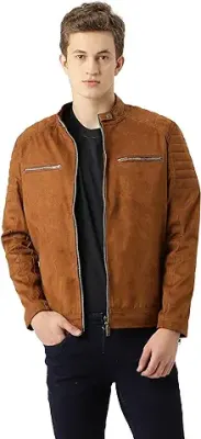 7. Leather Retail Men's Suede Faux Leather Jacket