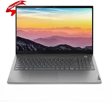 1. Lenovo ThinkBook 15 G3 AMD Ryzen 3 15.6" FHD Thin and Light Laptop (8GB RAM/512GB SSD/Windows 11 Home/Fingerprint Reader/Mineral Grey/1.7 kg), 21A4A08WIH
