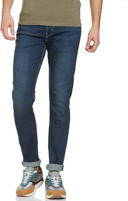 1. Levi's Men's Mid Rise 512 Slim Fit Jeans