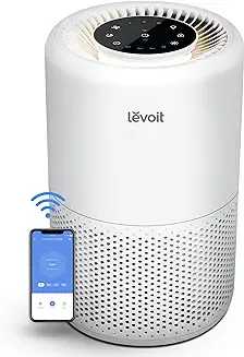 12. LEVOIT Air Purifier for Home Bedroom