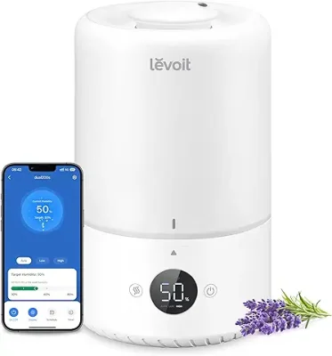12. LEVOIT Smart Cool Mist Top Fill Humidifiers for Bedroom with Sensor