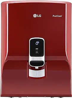 5. LG RO Water Purifier - 8 Liters, Red