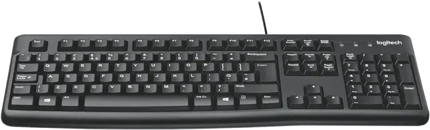 2. Logitech K120 Wired Keyboard for Windows