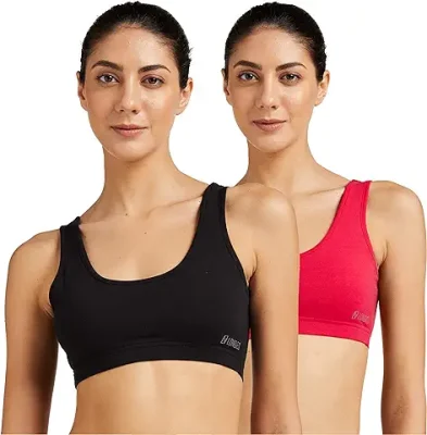 Fabluk Front Zip Sports Bra - Comfortable, Supportive, Easy to Wear