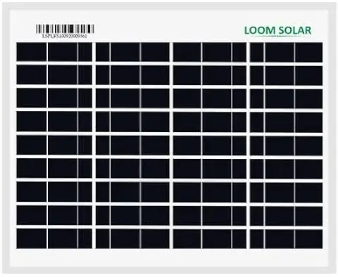2. Loom Solar Panel 10 watt