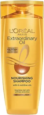14. L'Oreal Paris Extraordinary Oil Nourishing Shampoo For Dry & Dull Hair, 180ml
