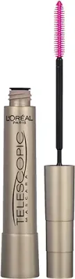 5. L'Oréal Paris Makeup Telescopic Original Lengthening, Lash Separating Mascara with Dual Precision Brush, Washable, Black, 0.27 Fl Oz., 1 Count