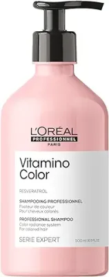 10. L'Oréal Professionnel Vitamino Color Shampoo | Protects & Preserves Hair Color | Prevents Damage | Adds Vibrancy & Enhances Shine | For Color Treated Hair