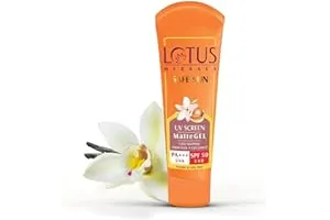 12. Lotus Herbals Safe Sun Invisible Matte Gel Sunscreen SPF 50 PA+++