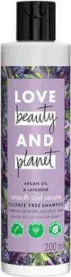 2. Love Beauty & Planet Argan Oil and Lavender Shampoo for Dry & Frizzy hair