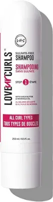 10. Love Ur Curls LUS Brands Shampoo for Curly, Wavy, Kinky-Coily Hair, 8.5 oz - Sulfate-Free Gentle, Moisturizing Shampoo - Hair Care Products for Soft, Smooth Curl Definition