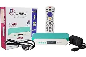 2. LRIPL Digital HD-MPEG4 Free to Air Set Top Box with 4G Wi-Fi Enabled (No Need of WiFi Dongle)