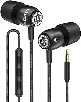 4. Ludos Clamor Wired Earbuds in-Ear Headphones