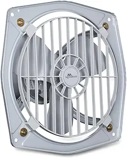 5. Luminous Vento With Guard 230 mm Exhaust Fan For Kitchen, Bathroom with Powerful Motor, High Air Thrust, Sturdy Bird Guard (2-Year Warranty, Grey)