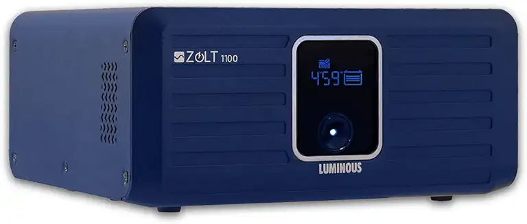 9. Luminous Zolt 1100 Sine Wave Inverter for Home, Office & Shops (Black)