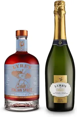 8. Lyre's Amalfi Spritz Grande Set - Non-Alcoholic Spirit Set (Pack of 2) | Italian spritz (Orange Spritz Style) & Classico Grande (Sparkling Wine Style) | 23.7 fl oz x 1 + 25.4 fl oz x 1
