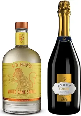 10. Lyre's Old Cuban Grande Set - Non-Alcoholic Spirit Set - 23.7 Fl Oz x 1 White Cane + 25.4 Fl Oz X 1 Classico Grande (Sparkling Wine Style)