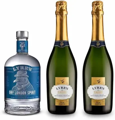 7. Lyre's Passionstar Martini Grande - Non-Alcoholic Spirit Set (Pack of 3) | Dry London (Gin Style) & Classico Grande (Sparkling Wine Style) | 23.7 fl oz x 1 + 25.4 fl oz x 2