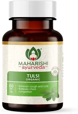 14. Maharishi Ayurveda Organic Tulsi Tablets
