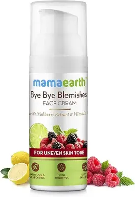 1. Mamaearth Bye Bye Blemishes Face Cream