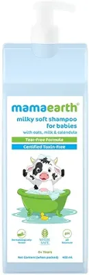 7. Mamaearth Milky Soft Shampoo with Oats