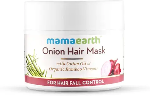 8. Mamaearth Onion Hair Mask for Men and Women