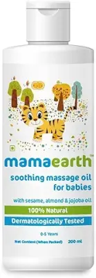 5. Mamaearth Soothing Baby Massage Oil