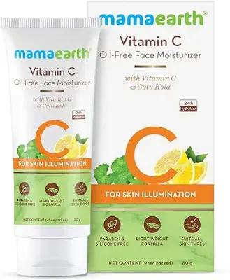 15. Mamaearth Vitamin C Oil-Free Moisturizer
