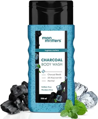 11. Man Matters 3 in 1 Action Charcoal & Menthol Body Wash