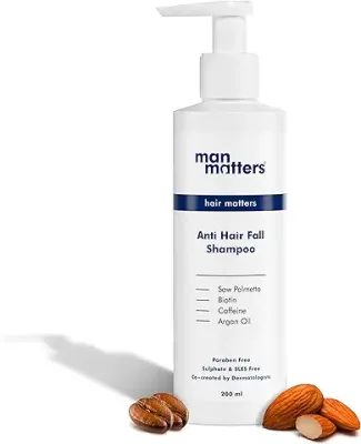 2. Man Matters Anti Hair Fall Shampoo For Men With DHT Blockers