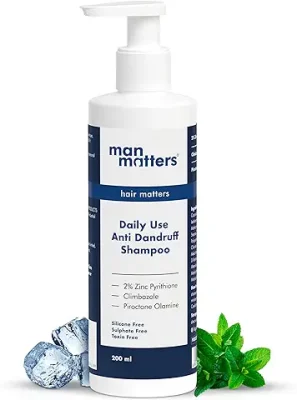 8. Man Matters Daily Use Anti Dandruff Shampoo