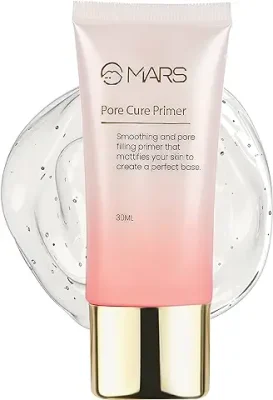 11. MARS Pore Cure Primer for Face Makeup | Long Lasting & Smooth Base with Oil Control (30ml)