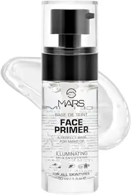 9. MARS Primer for Face Makeup For All Skin Types | Perfectly Blurs Pores, Wrinkles and Fine Lines | Oil Control | Lightweight Texture | 30ml